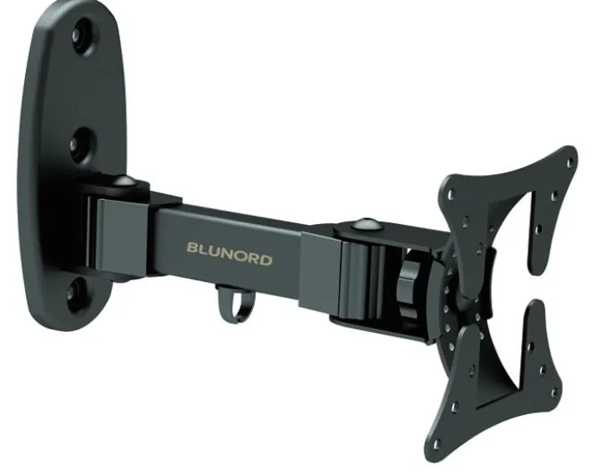 Blunord 4106 - Staffa per Tv da 19″ a 26″ , Vesa 100x100, Singolo snodo