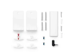 Bose Soundbar Staffa da Parete in Acciaio, Bianco - Progettata per Soundbar 300/500/700