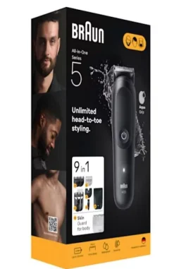 Braun AIO5540 tagliacapelli Nero 14 Ioni di Litio