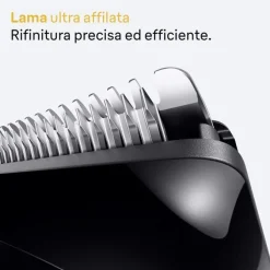 Braun BeardTrimmer 9 BT5520 regolabarba Batteria 40 2 cm Bagnato e secco Nero