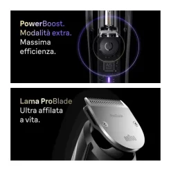 Braun BeardTrimmer 9 BT9520 regolabarba Batteria 52 2cm Nero e Grigio