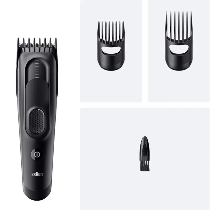 Braun HC5530 tagliacapelli Nero 17 Nichel-Metallo Idruro