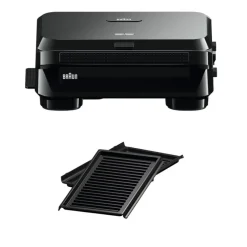 Braun MultiFry 5 - Friggitrice ad aria calda per cottura a basso contenuto di grassi, facile preparazione con 8 programmi di cottura, cestello di cottura senza PFAS con capacità 6L, da 80 °C a 200 °C