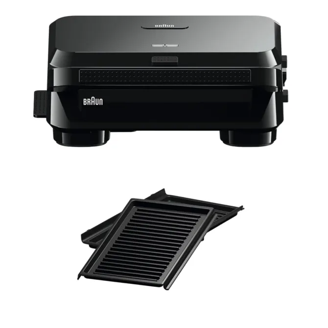 Braun MultiFry 5 - Friggitrice ad aria calda per cottura a basso contenuto di grassi, facile preparazione con 8 programmi di cottura, cestello di cottura senza PFAS con capacità 6L, da 80 °C a 200 °C