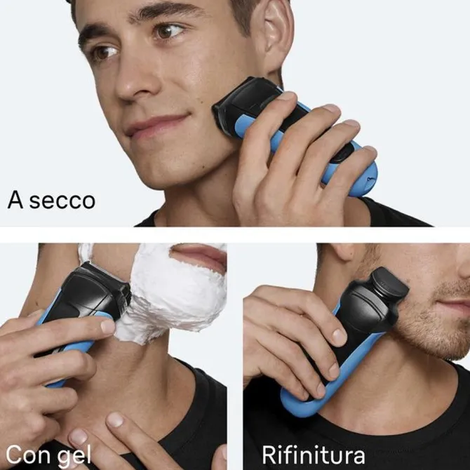 BRAUN - Rasoio SHAVER 310BT-BLU