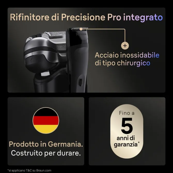 Braun Rasoio SHAVER 9600S