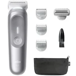 Braun Series 7 BG7550 rasoio elettrico regolabarba, SmartLight - grigio