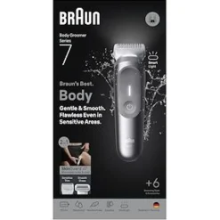 Braun Series 7 BG7550 rasoio elettrico regolabarba, SmartLight - grigio