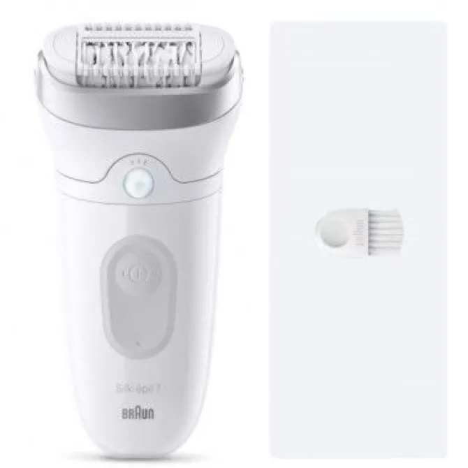 BRAUN SILK-EPIL 7 7-000 RICARICABILE WET&DRY 40 PIN. MICRO GRIP SMART LIGHT
