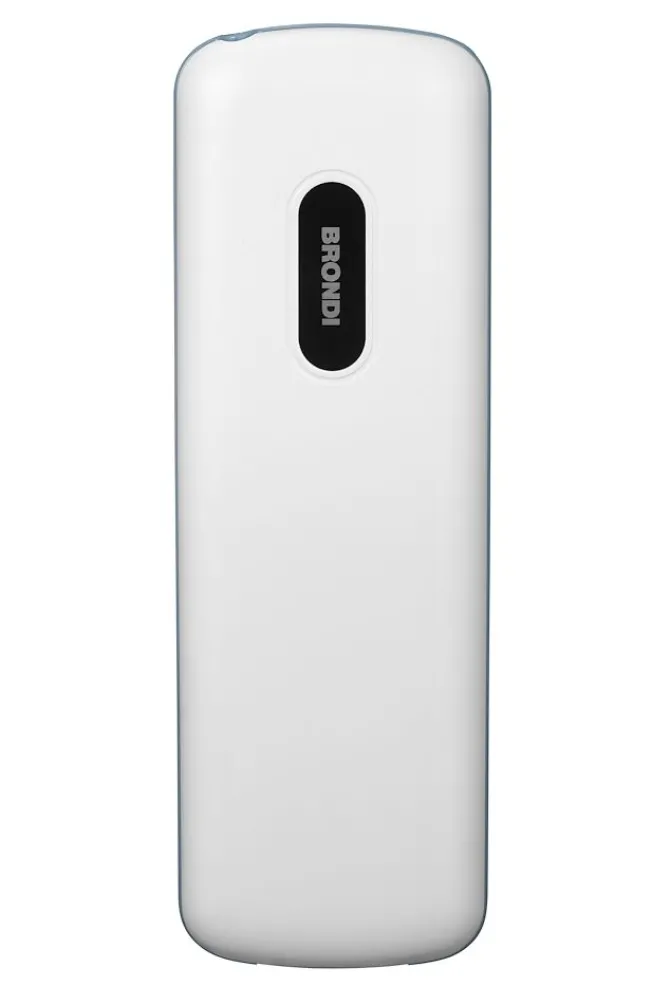 Brondi Amico Home 1.77" Telefono Bianco/Grigio con Vibrazione