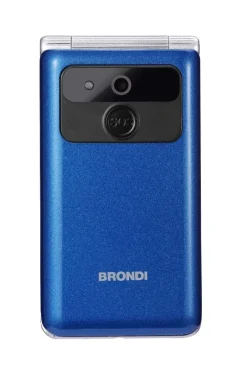 Brondi Amico Prezioso 7,11 cm (2.8") Blu Telefono per anziani
