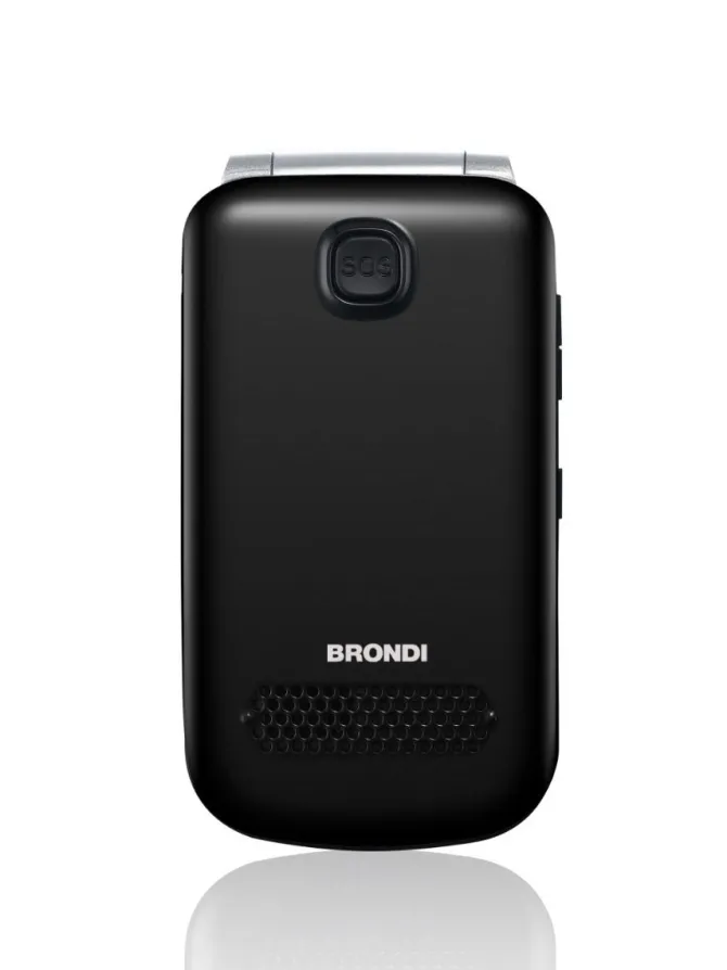 Brondi Amico Supervoice 2.8" Nero Telefono per anziani