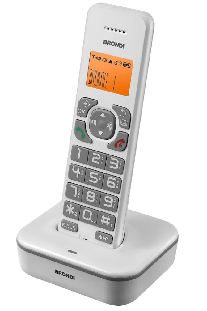 BRONDI BRAVO STAR Cordless Bianco/Grigio