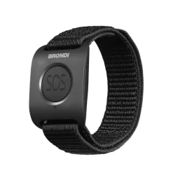 BRONDI - Cellulare AMICO SICURO PLUS - BLACK METAL - Bluetooth 2.1 - Con fotocamera digitale integrata - Con Lettore MP3 - Con vibrazione