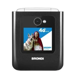 Brondi Cellulare Amico Tuo 4g-black Metal