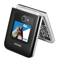 Brondi Cellulare Amico Tuo 4g-black Metal
