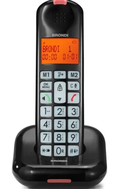 BRONDI - Cordless BRAVO MOON-BLACK