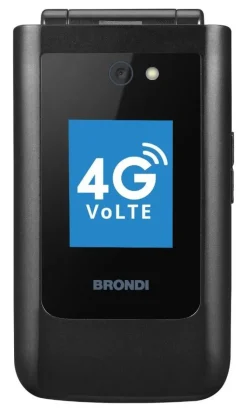 Brondi MAGNUM XXL 4G 8,13 cm (3.2'') Grigio Telefono cellulare basico