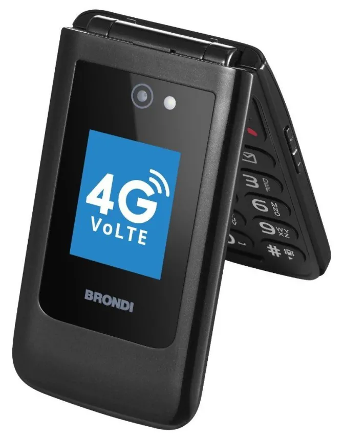 Brondi MAGNUM XXL 4G 8,13 cm (3.2'') Grigio Telefono cellulare basico