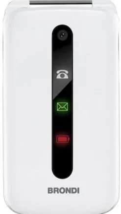 Brondi President 7,62 cm (3") 130 g Bianco Caratteristica del telefono