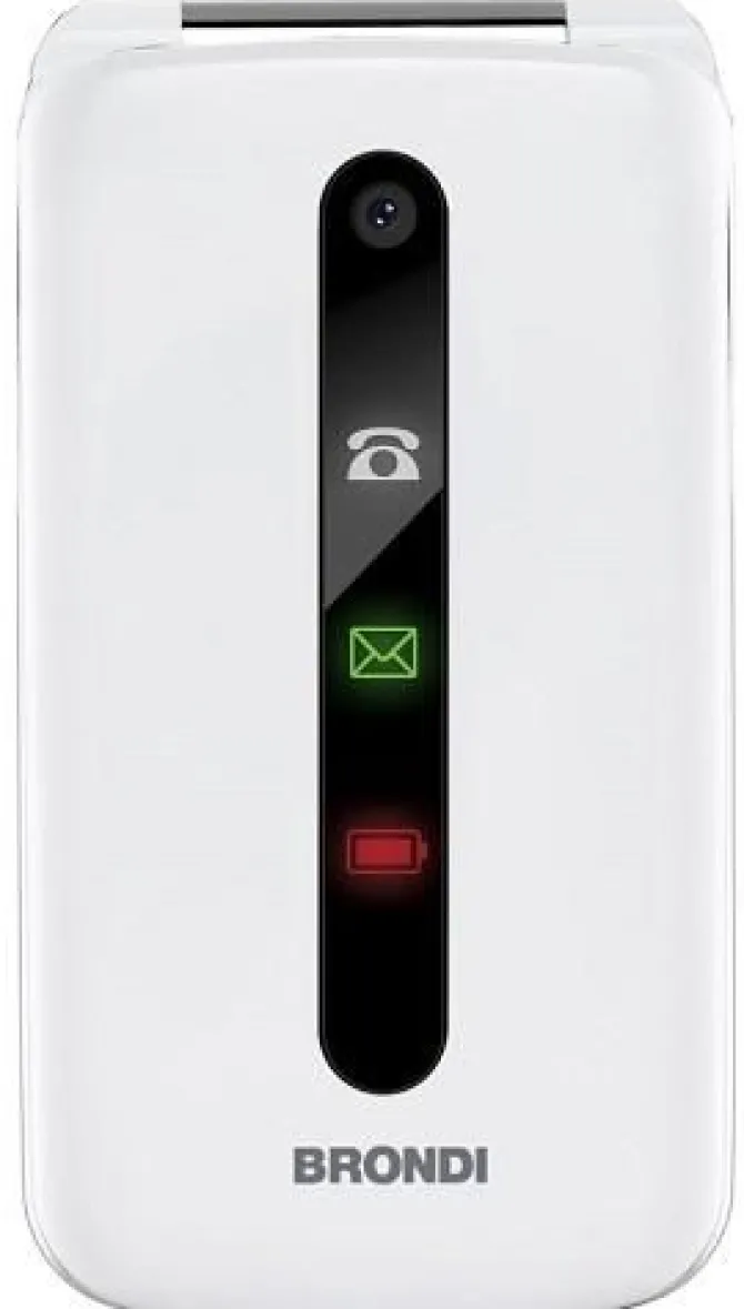 Brondi President 7,62 cm (3") 130 g Bianco Caratteristica del telefono