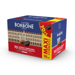 CAFFE BORBONE - A Modo Mio Miscela Nobile 70pz capsule, compatibili con macchinette da caffè Lavazza