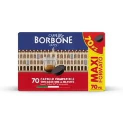 CAFFE BORBONE - A Modo Mio Miscela Nobile 70pz capsule, compatibili con macchinette da caffè Lavazza