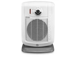 Caldobagno DeLonghi HBC 3030 Stufetta con elettroventola Bianco 2000 W Per stanze fino a (m³) 60