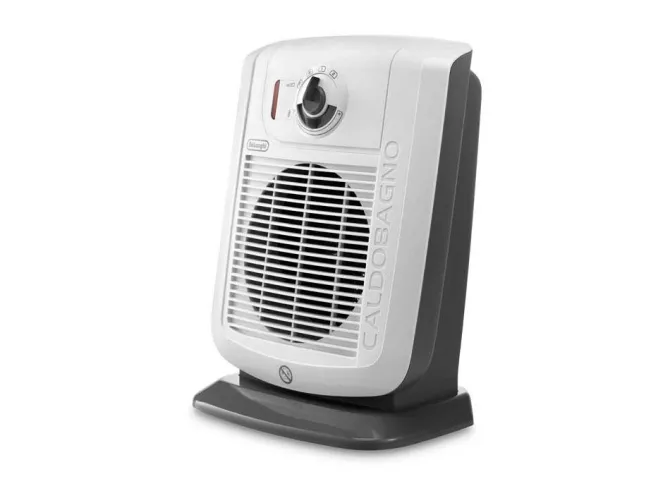Caldobagno DeLonghi HBC 3030 Stufetta con elettroventola Bianco 2000 W Per stanze fino a (m³) 60