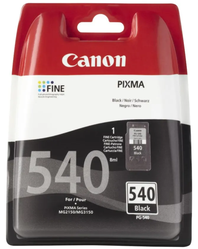 Canon PG-540L cartuccia d'inchiostro nero, 11 ml, per stampa Inkjet - getto d'inchiostro