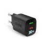 Caricabatterie da parete 30W Power Control con schermo LCD e doppia uscita USB