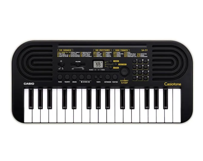 Casio SA-51 tastiera digitale 32 chiavi Nero