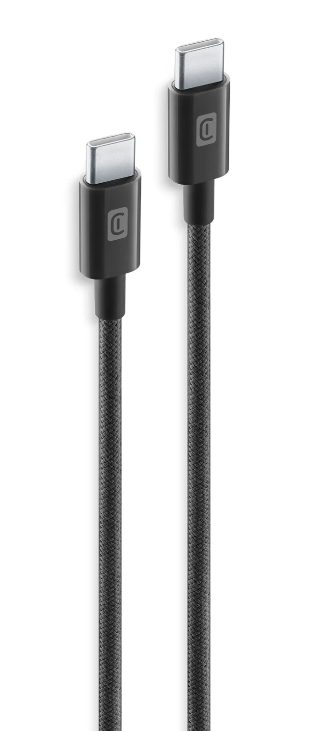 Cavo telato Cellularline ultra-resistente, design premium e durevolezza