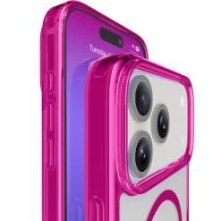 CELLULARLINE ICONIC MAG Custodia MagSafe Trasparente e Colorata per Smartphone