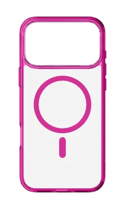 CELLULARLINE ICONIC MAG Custodia MagSafe Trasparente e Colorata per Smartphone