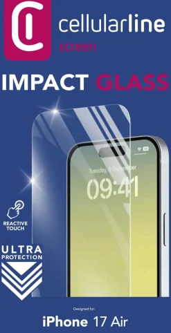 Cellularline Impact Glass vetro temperato per display HD e touch
