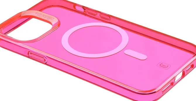 CELLULARLINE iPhone 14 Custodia con magneti per la ricarica e Aggancio Compatibile con Alimetatore MagSafe
