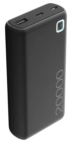 Cellularline Power Bank ESSENCE 20000 Caricabatterie portatile da 20000mAh Nero