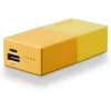 Cellularline Powerbank #Stylecolor 5000 - Universale Caricabatterie portatile USB super colorato Giallo