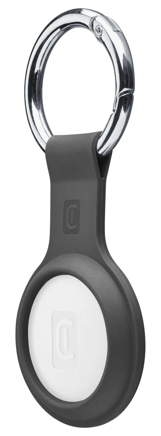 Cellularline TRACY TAG - Trova Oggetti compatibile con Apple iOS Find Me - Compatibile con Accessori Airtag - Batteria sostituibile (durata 1 anno) - Resistente a polvere ed acqua - Bianco