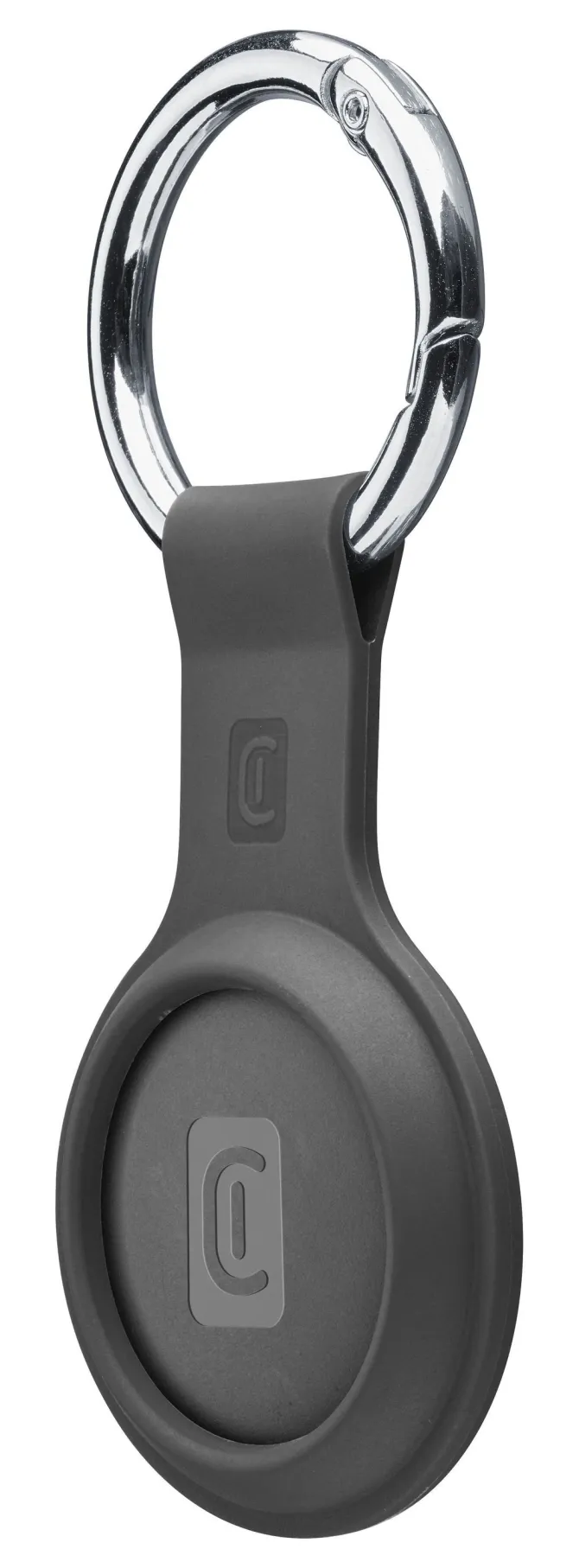 Cellularline TRACY TAG - Trova Oggetti compatibile con Apple iOS Find Me - Compatibile con Accessori Airtag - Batteria sostituibile (durata 1 anno) - Resistente a polvere ed acqua - Nero