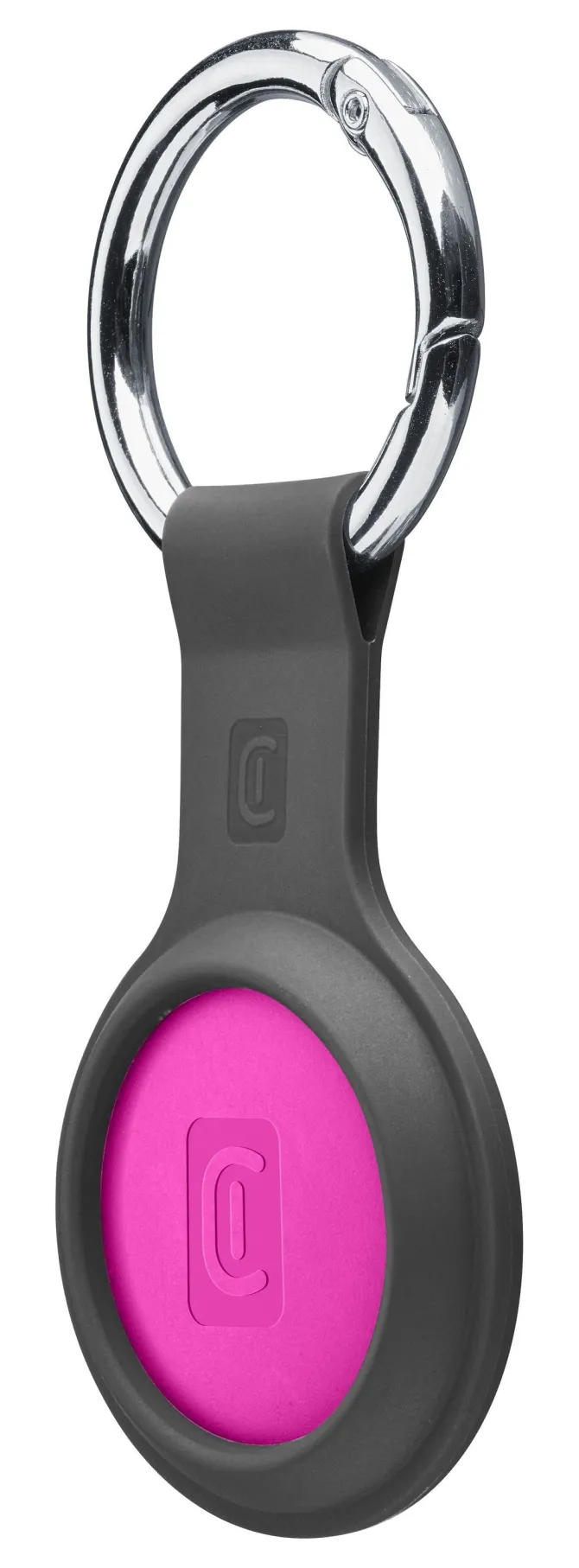 Cellularline TRACY TAG - Trova Oggetti compatibile con Apple iOS Find Me - Compatibile con Accessori Airtag - Batteria sostituibile (durata 1 anno) - Resistente a polvere ed acqua - Rosa