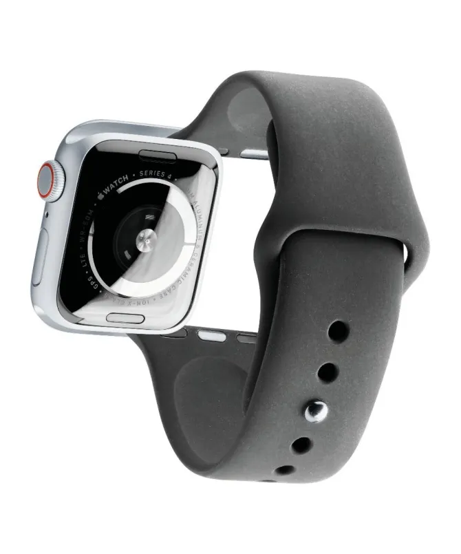 Cellularline Urban Band - Apple Watch 38/40 mm Cinturino in silicone per Apple Watch Nero