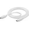 Cellularline USB-C to USB-C DATA CABLE Cavo USB-C/USB-C per ricarica e sincronizzazione dati Bianco