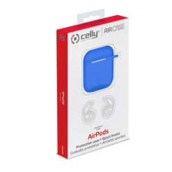Celly Aircase Custodia per Airpods Blu