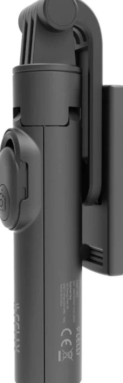 Celly Bastone per Selfie Universale, Bluetooth, Asta Regolabile e Portatile, Treppiedi Integrato, Smartphone Fino a 7''- Nero
