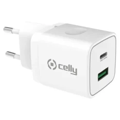 Celly Caricabatteria Propower alimentatore usb, usb-c - 20w