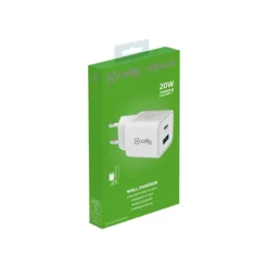 Celly Caricabatteria Propower alimentatore usb, usb-c - 20w