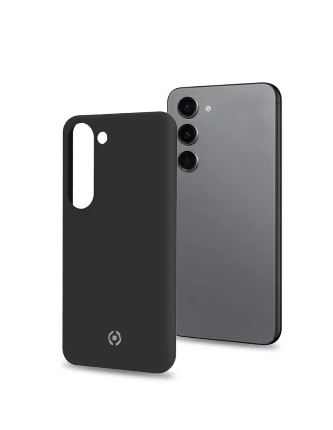 Celly CROMO custodia per cellulare Samsung Galaxy S23 5G 15,5 cm (6.1") Cover Nero