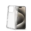 CELLY Custodia Armor per Apple 16 Pro, ultraresistente, bordi corazzati e angoli rinforzati, 20 g - Trasparente